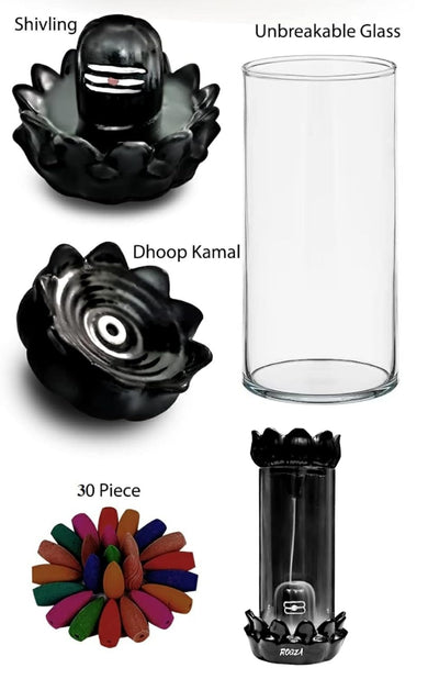 Rudra Soul - Mahadev Adiyogi Backflow Incense Burner